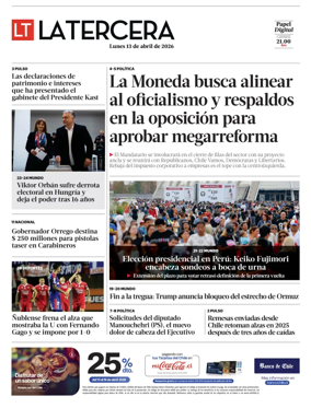 Cover of La Tercera