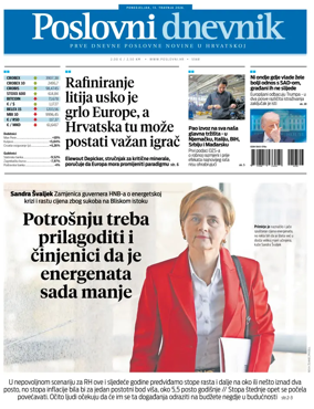 Cover of Poslovni Dnevnik