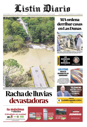 Cover of Listin Diario