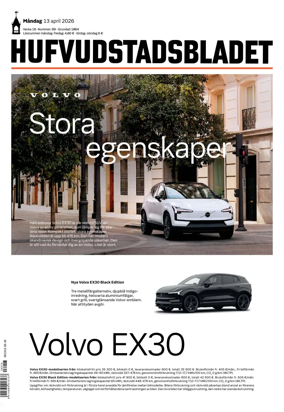 Cover of Hufvudstadsbladet