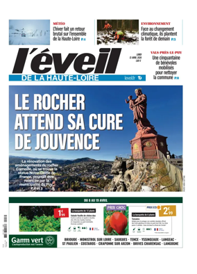Cover of L'Eveil de la Haute-Loire