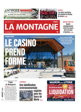 Cover of La Montagne (Correze)