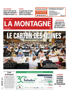 Cover of La Montagne (Riom)