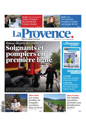 Cover of La Provence Alpes-de-Haute-Provence