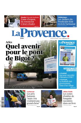 Cover of La Provence Arles