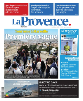 Cover of La Provence Marseille