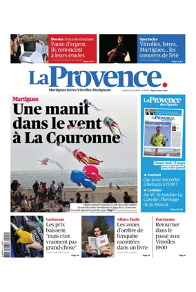 Cover of La Provence Martigues-Istres-Vitrolles-Marignane