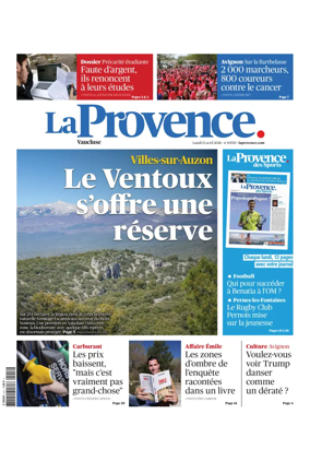 Cover of La Provences Vaucluse