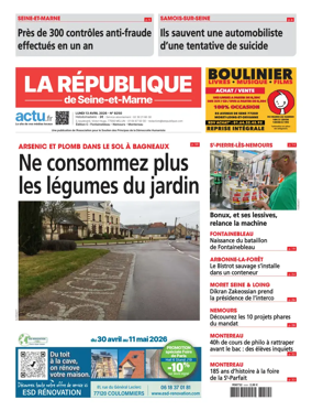 Cover of La Republique de Seine-et-Marne (Edition C)