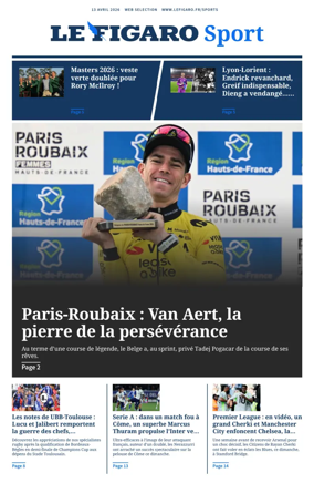 Cover of Le Figaro Sport