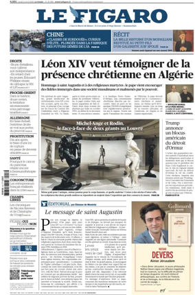 Cover of Le Figaro