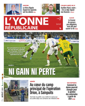 Cover of L'Yonne Republicaine