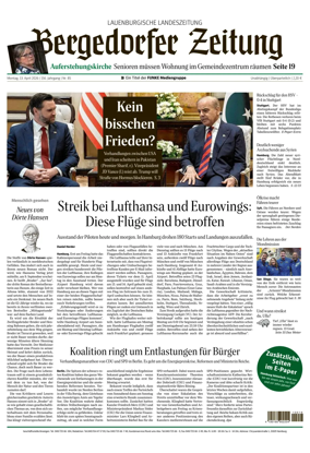 Cover of Bergedorfer Zeitung