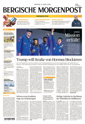 Cover of Bergische Morgenpost Wermelskirchen/Huckeswagen/Radevormwald