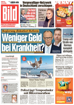 Cover of BILD Mecklenburg