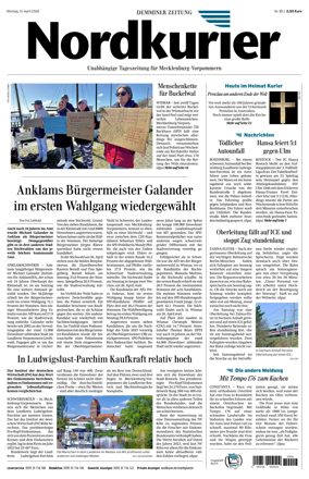 Cover of Demminer Zeitung