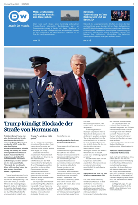 Cover of Deutsche Welle (German edition)