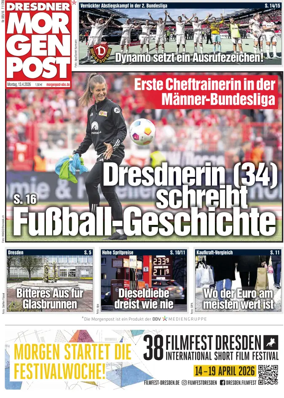 Cover of Dresdner Morgenpost