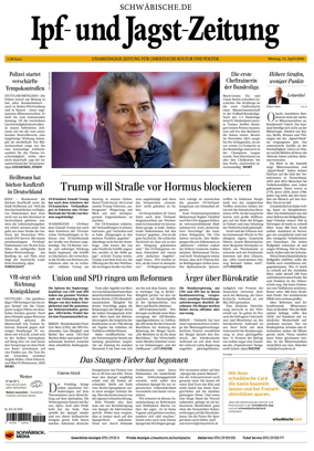 Cover of Ipf- und Jagst-Zeitung