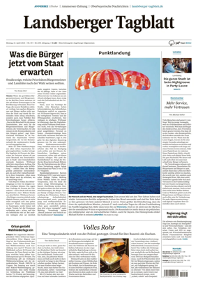 Cover of Landsberger Tagblatt