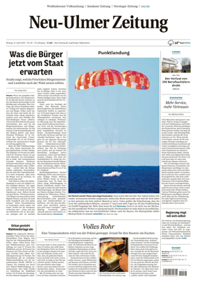 Cover of Neu-Ulmer Zeitung