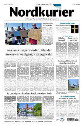 Cover of Pasewalker Zeitung