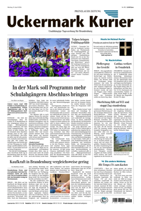 Cover of Prenzlauer Zeitung