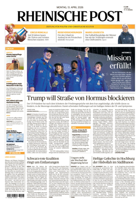 Cover of Rheinische Post Krefeld Kempen