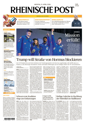 Cover of Rheinische Post Viersen