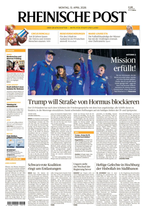 Cover of Rheinische Post - Xanten and Moers