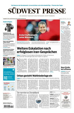 Cover of Sudwest Presse
