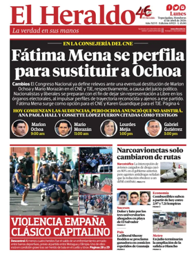 Cover of Diario El Heraldo