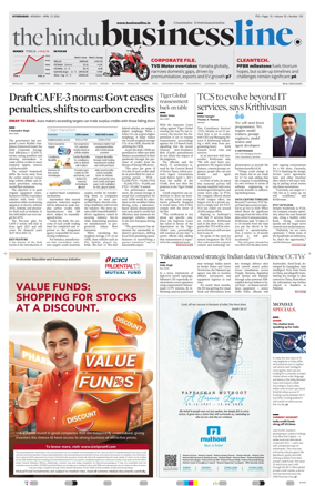 Cover of BusinessLine (Hyderabad)