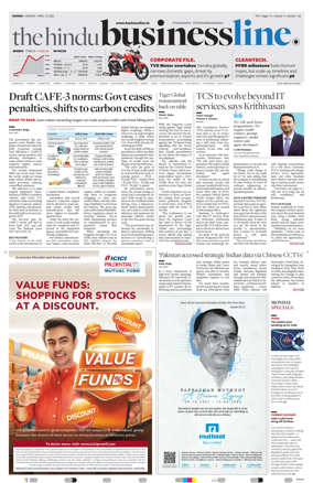 Cover of BusinessLine (Mumbai)