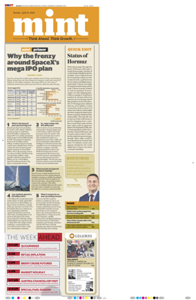 Cover of Mint Kolkata