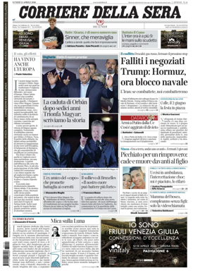 Cover of Corriere della Sera