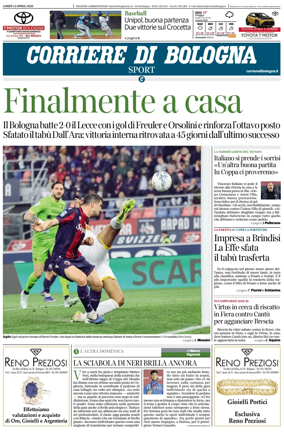Cover of Corriere di Bologna