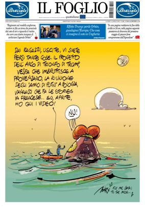 Cover of Il Foglio Quotidiano