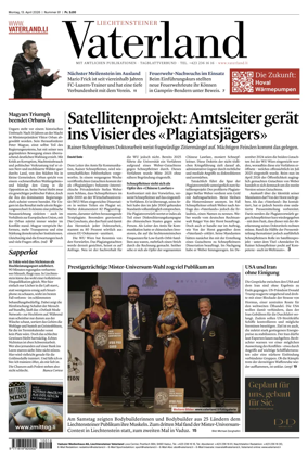 Cover of Liechtensteiner Vaterland