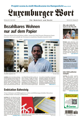 Cover of Luxemburger Wort