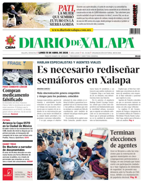 Cover of Diario de Xalapa