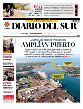 Cover of Diario del Sur