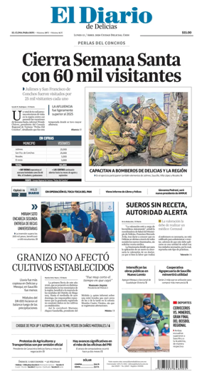 Cover of El Diario de Delicias