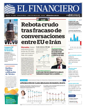 Cover of El Financiero