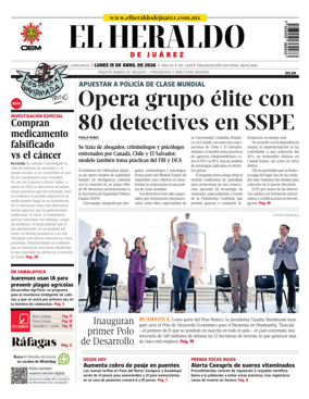 Cover of El Heraldo de Juarez