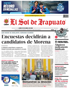 Cover of El Sol de Irapuato