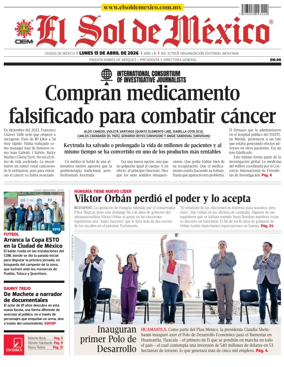 Cover of El Sol de Mexico