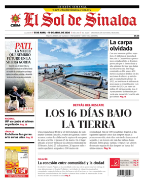 Cover of El Sol de Sinaloa
