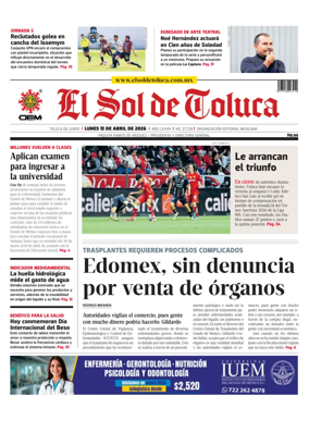 Cover of El Sol de Toluca