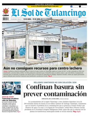 Cover of El Sol de Tulancingo